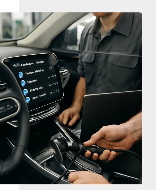 Установка приложений Geely для мультимедиа автомобиля в Куйбышеве