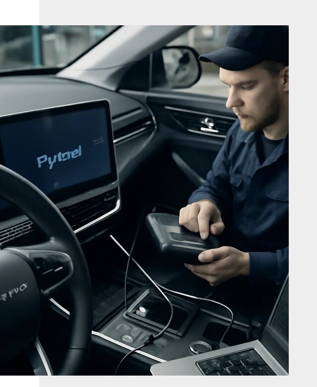 Русификация автомобилей Jetour с адаптацией меню в Куйбышеве