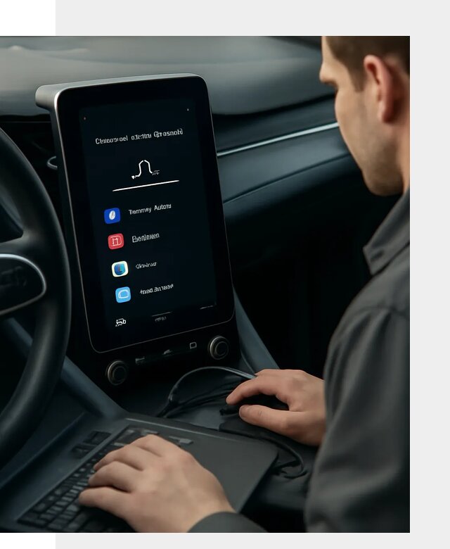 Установка приложений Lynk Co на автомобиль в Куйбышеве
