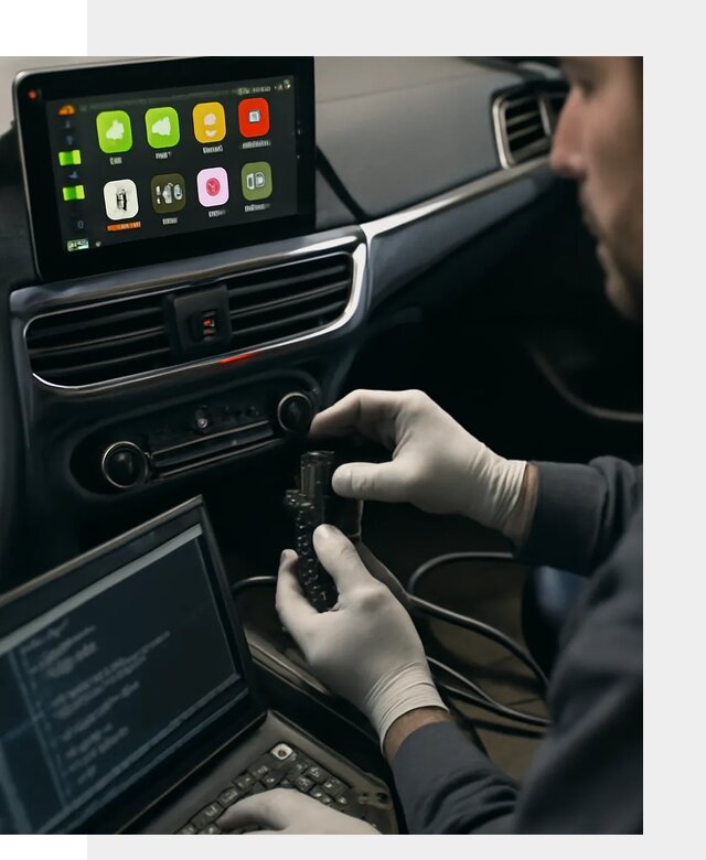 Активация Apple CarPlay в Куйбышеве для штатной мультимедиа
