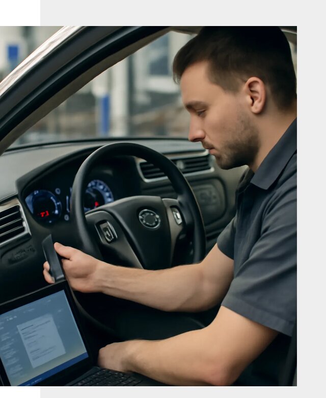 Русификация приборной панели Nissan для авто в Куйбышеве