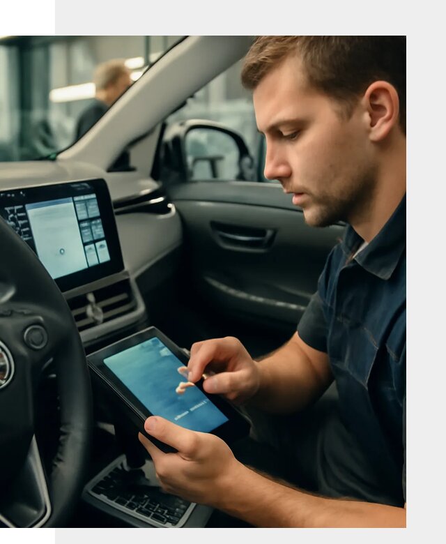 Установка приложений Toyota на мультимедиа в Куйбышеве